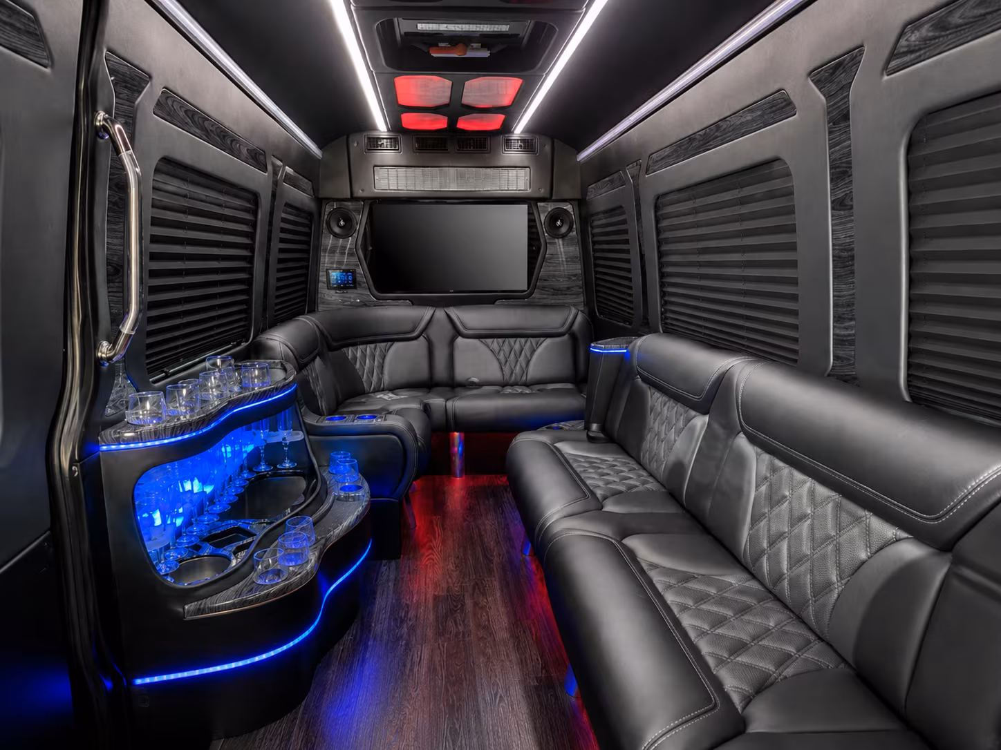 augusta sporting event transportation onboard seating